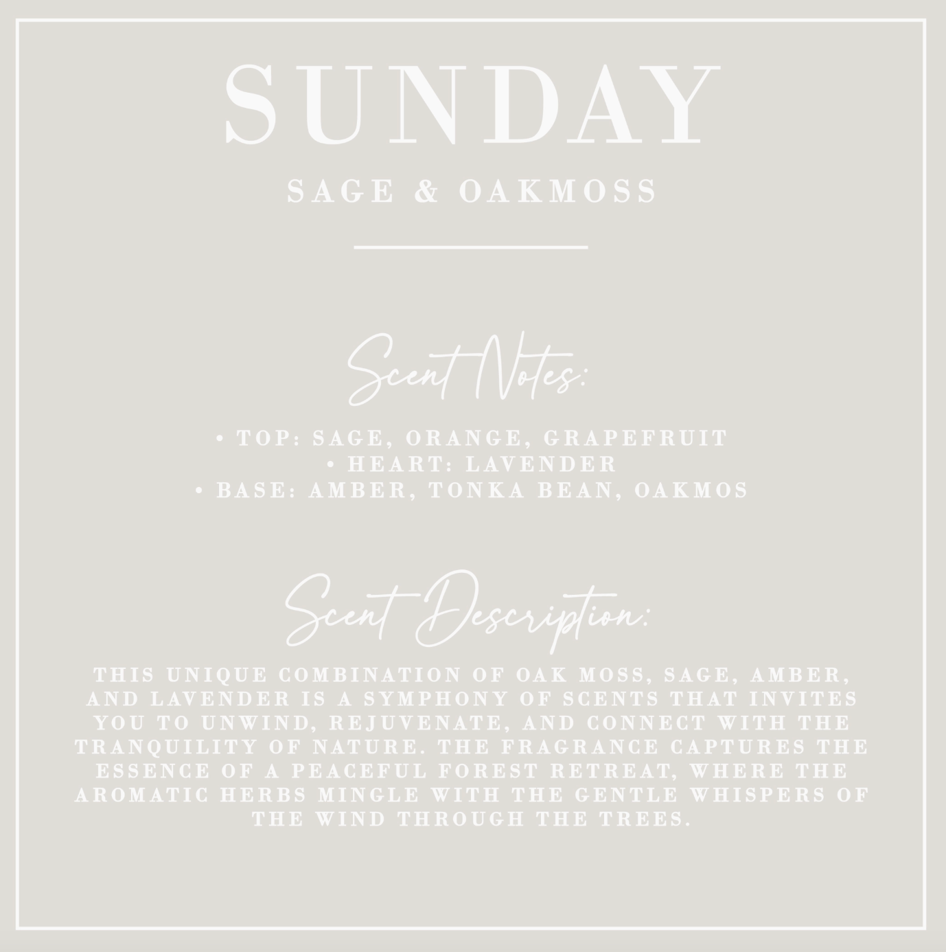 Sunday Luxe Candle (12 oz)