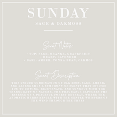 Sunday Luxe Candle (12 oz)