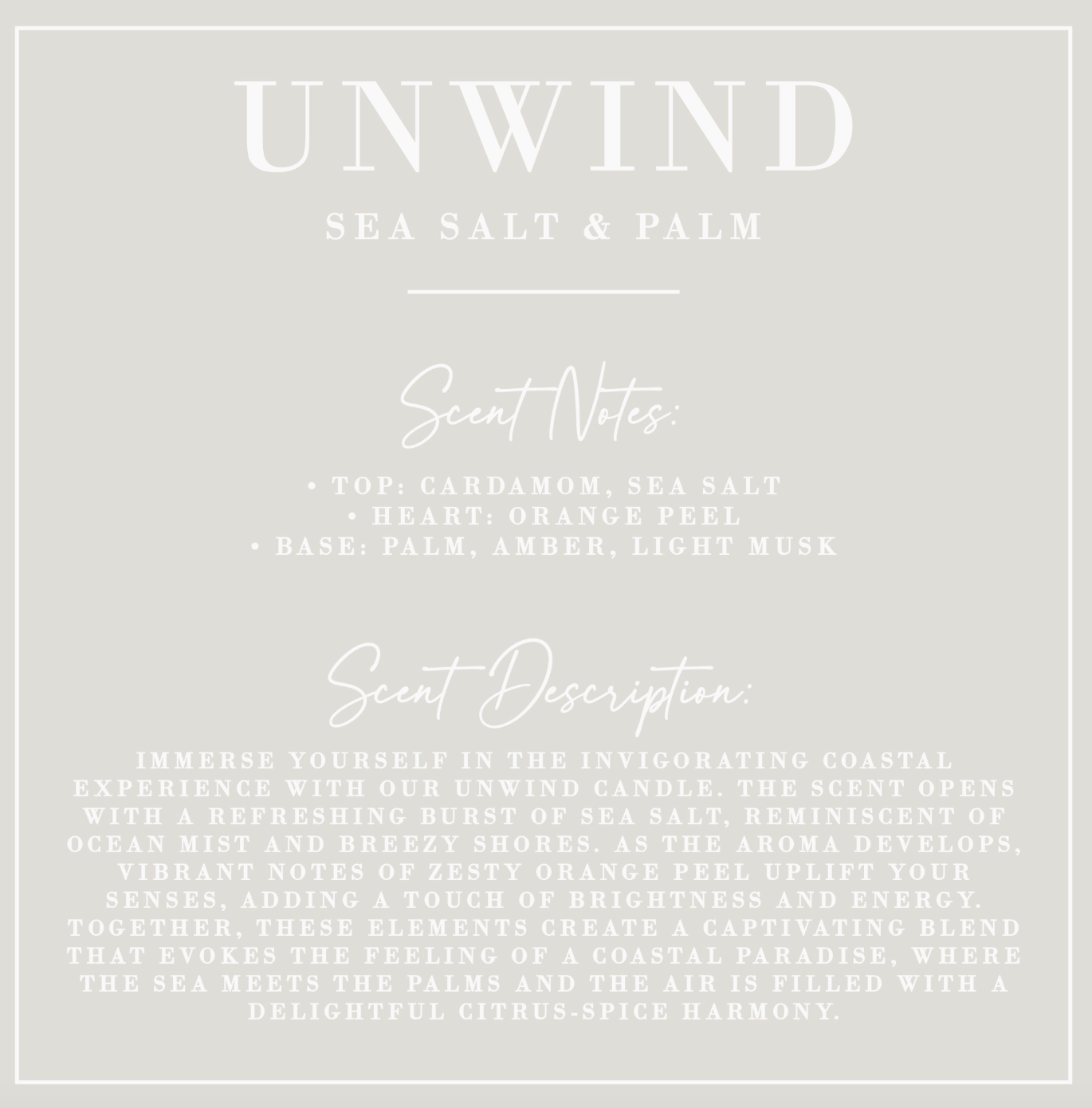 Unwind Luxe Candle (12 oz)