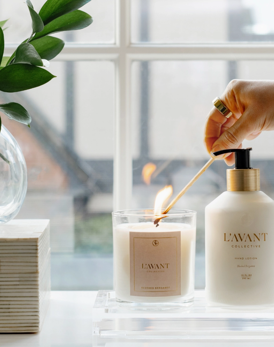 Blushed Bergamot Candle