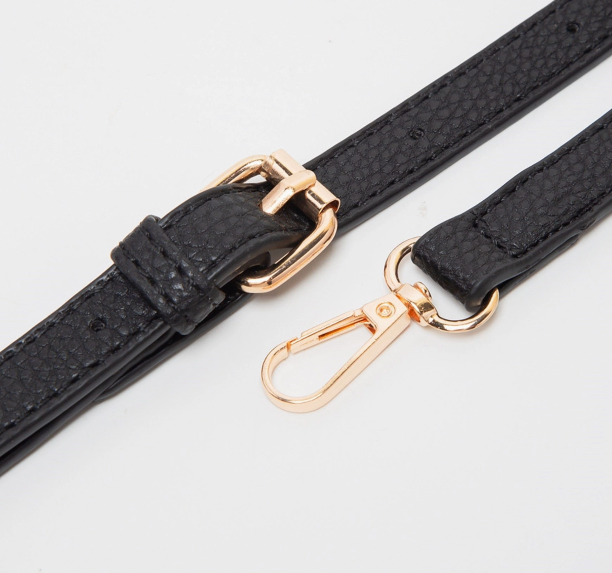In the Clear Crossbody (black)