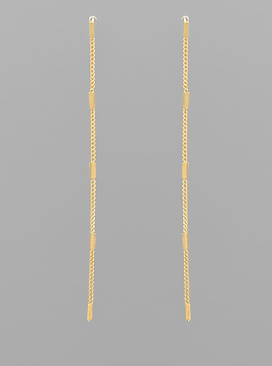 Golden Thread Earring