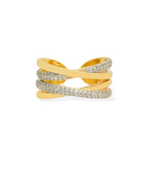 Luna Crossover Ring