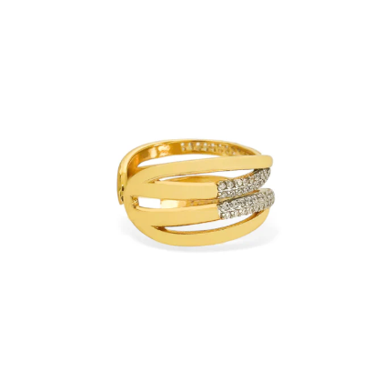 Luna Crossover Ring