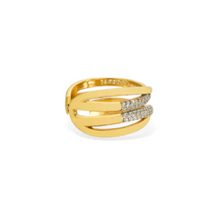 Luna Crossover Ring