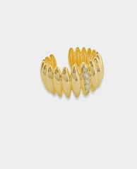 Sculpted Shine Ring