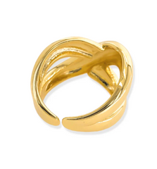 Gold Cross Ring