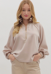 Parkview Pullover (almond)