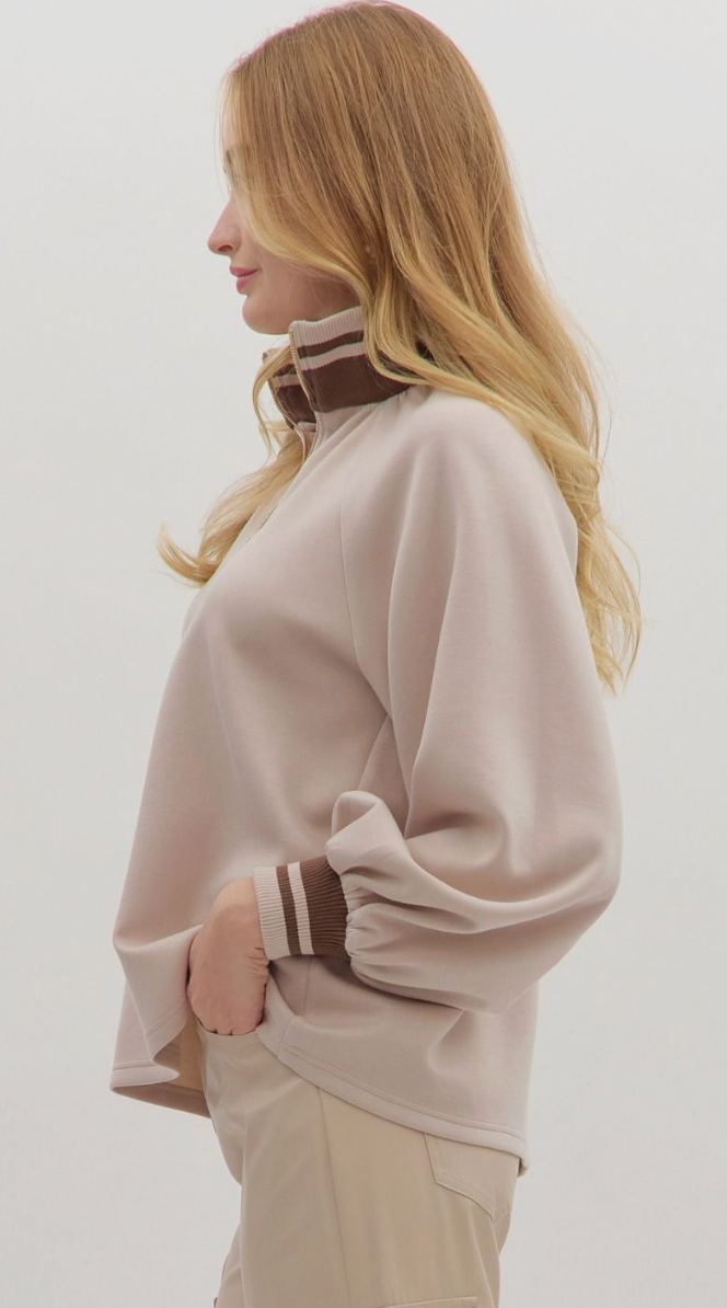 Parkview Pullover (almond)