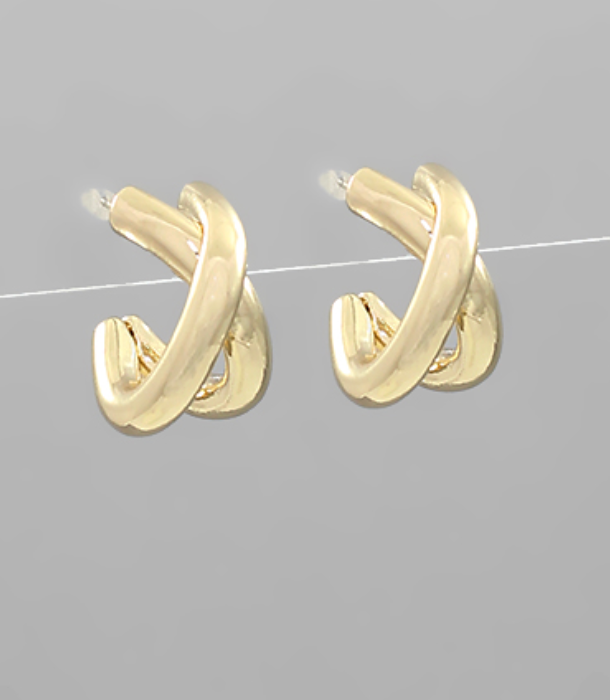 Crossover Glow Earring