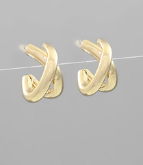 Crossover Glow Earring