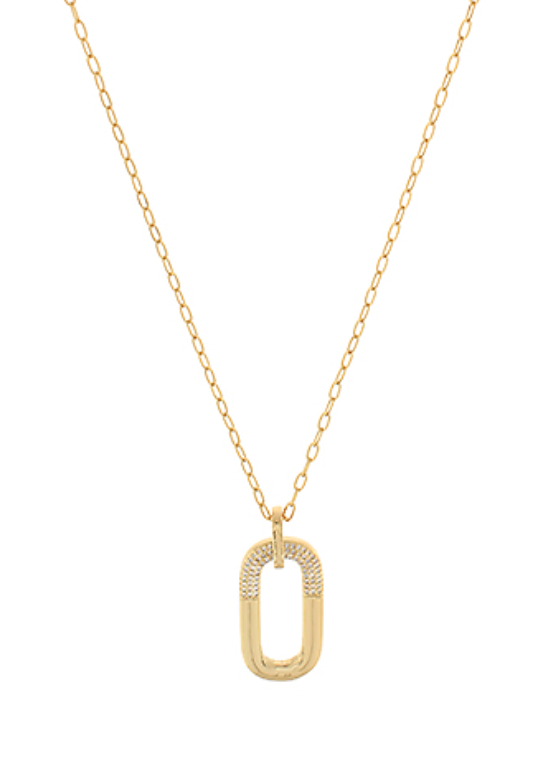 Mod Oval Necklace