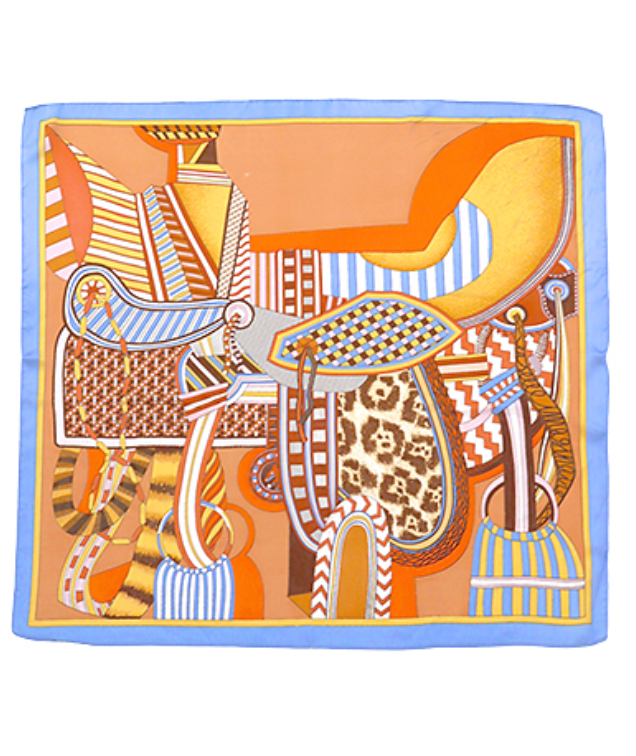 Saddle Society Silk Scarf