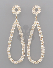 Evening Spark Teardrop Earring