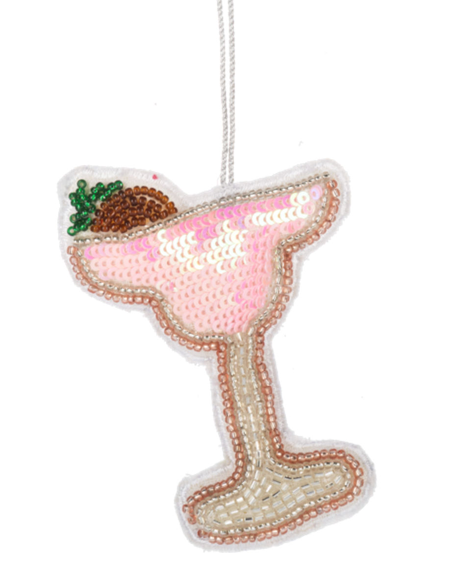Sip & Sparkle Ornament