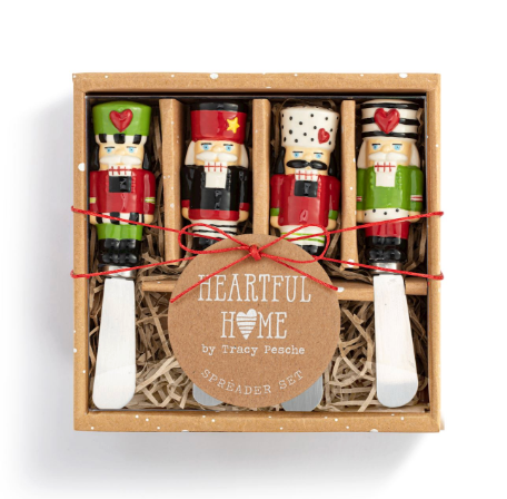Heartful Nutcracker Spreaders Set