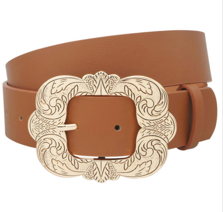 Boho Floral Frame Belt