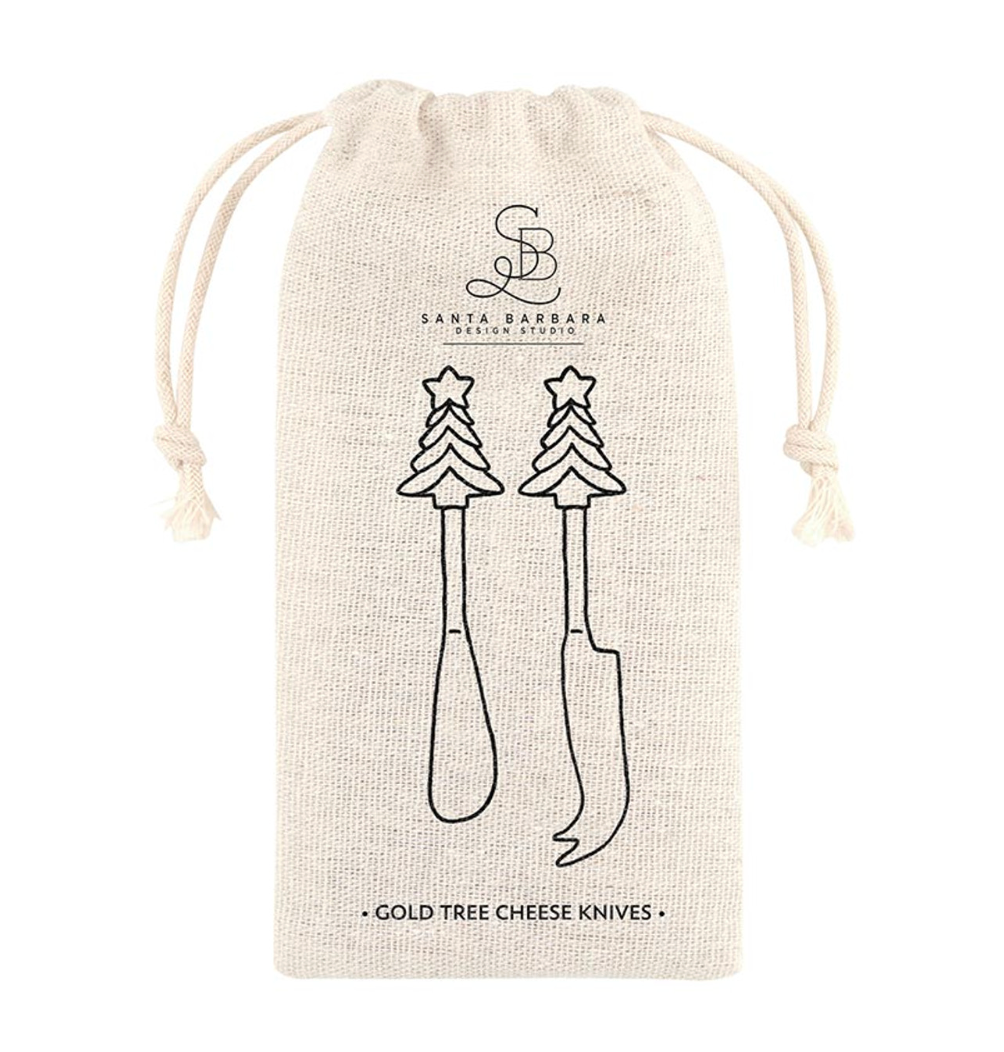 Tree Cheese Knives Set