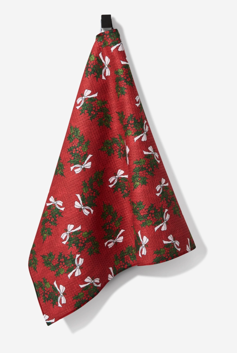 Christmas Berry Tea Towel