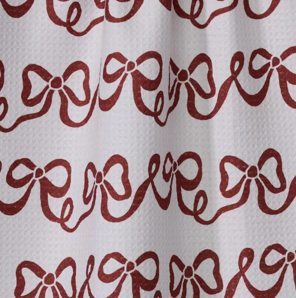 Joyful Bows Tea Towel