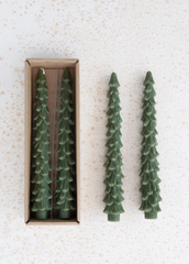 Tree Taper Candle Set (tall)