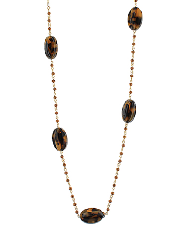 Tortoise Horizon Necklace