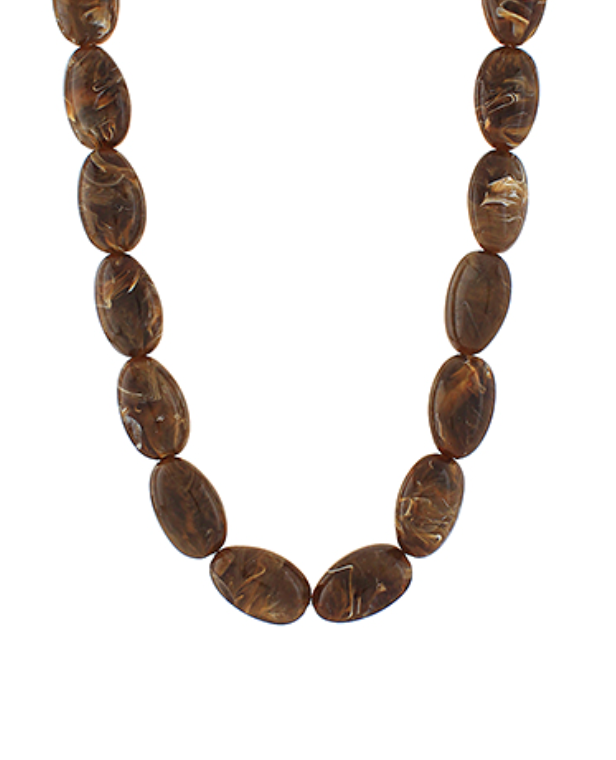 Mocha Marble Necklace