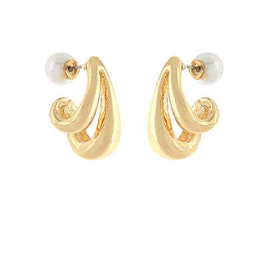 Pearl Twist Earring