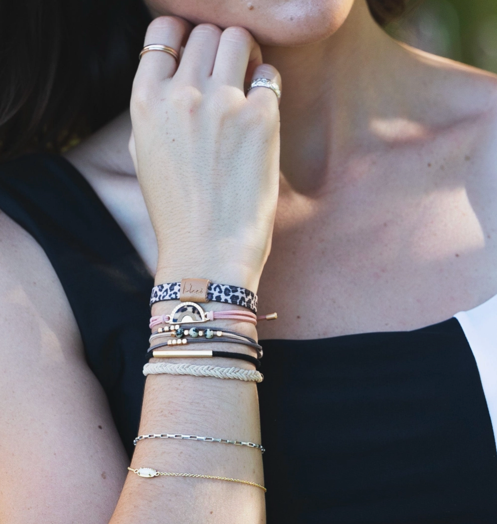 "Wild" Hair Tie Bracelets