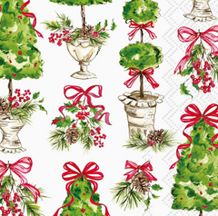 Holiday Topiary Guest Towels