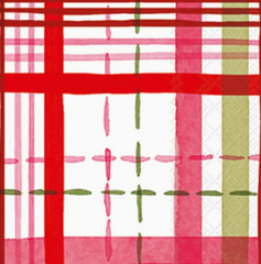 Merry Plaid Guest Towels