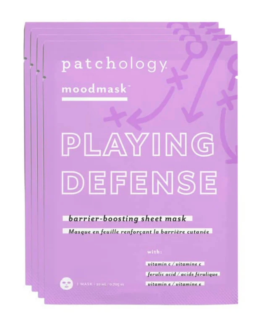 Playing Defense Face Mask