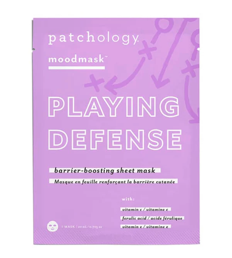 Playing Defense Face Mask