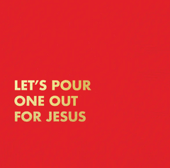 Jesus Cocktail Napkin