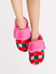 Jolly Check Slippers