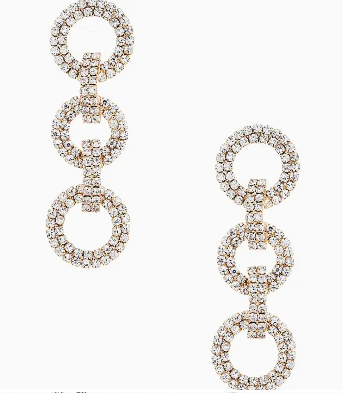 Triple Spark Earring