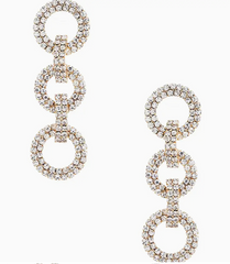 Triple Spark Earring