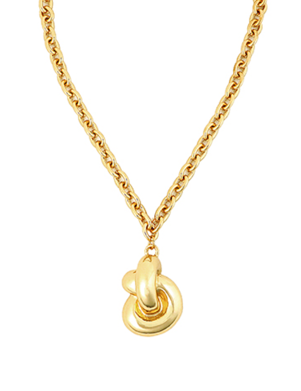 Modern Knot Necklace