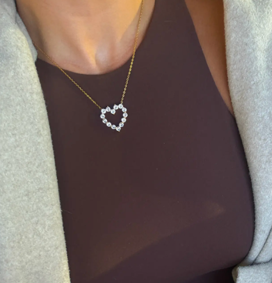 Diamond Heart Necklace