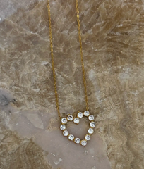 Diamond Heart Necklace