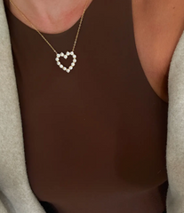 Diamond Heart Necklace