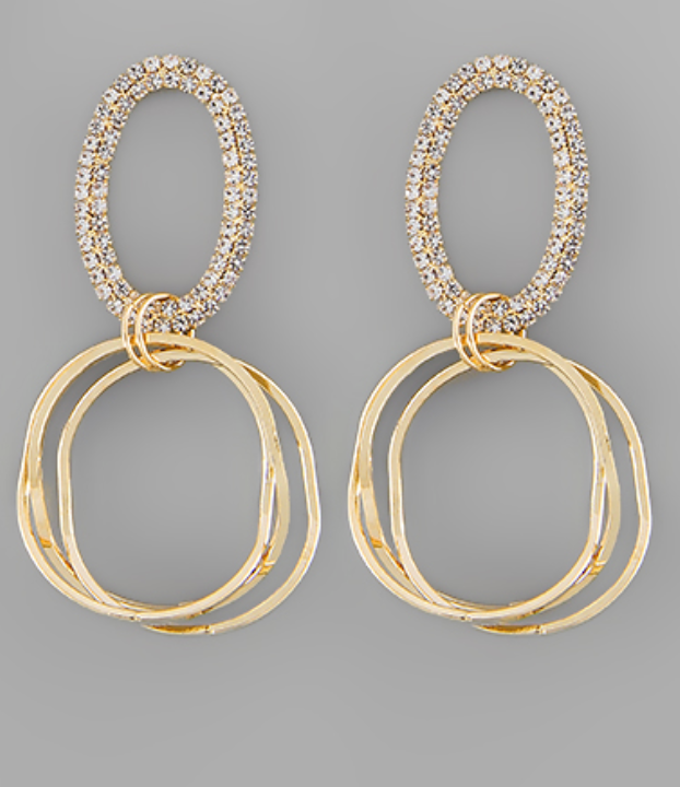Lustre Link Earrings