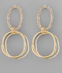 Lustre Link Earrings