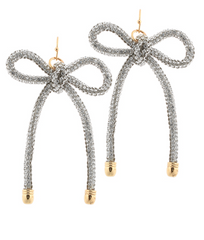 Twinkle Tie Bow Earring