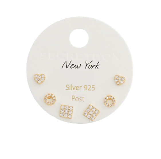 Twinkle Trio Stud Set