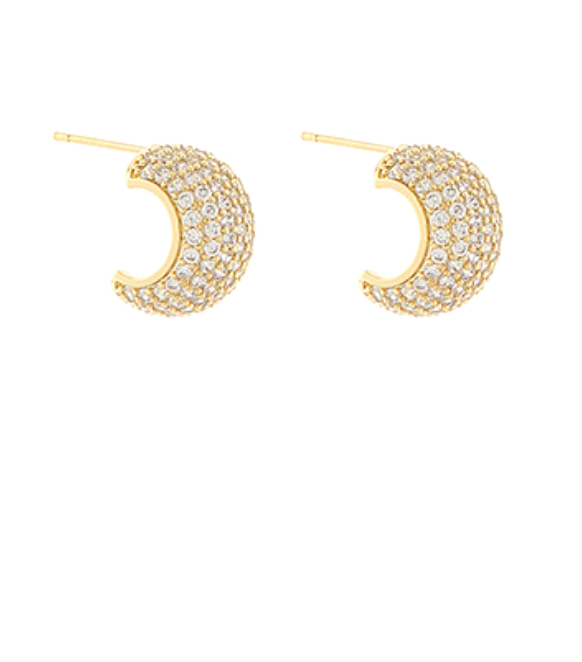 Glimmer Crest Mini Hoop