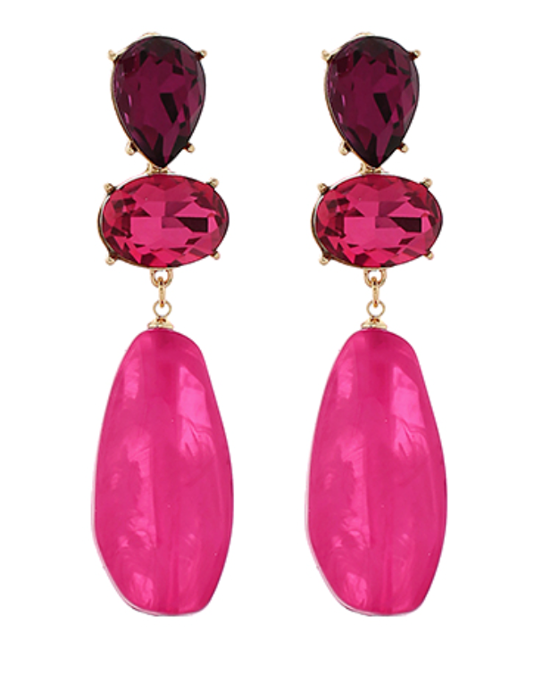 Vivid Drop Earring