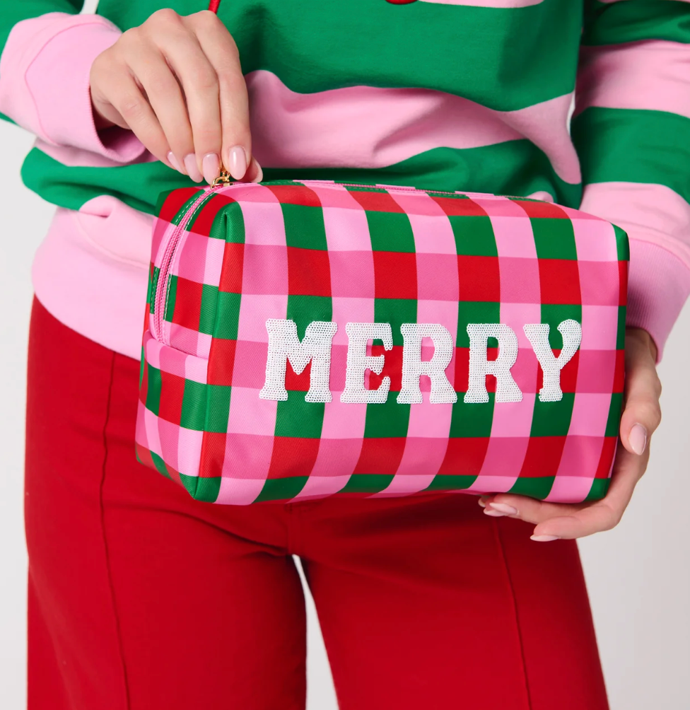 "Merry" Zip Pouch