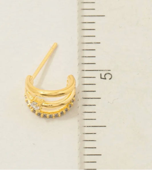 Radiant Row Earring