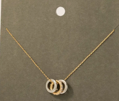 Delicate Rings Necklace